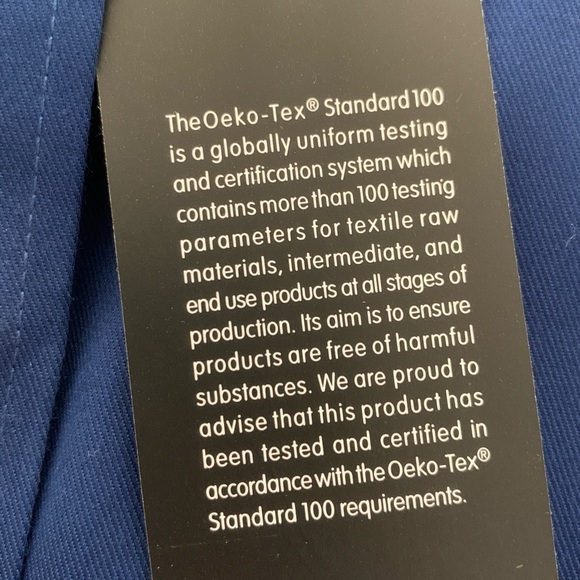 NWT Michael Kors Non-iron Blue Graphite Dress Shirt, MSRP $98 - Picture 4 of 4